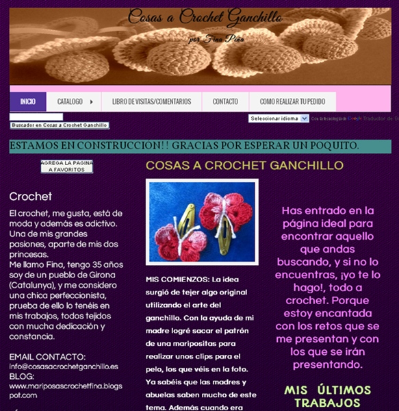 productos hechos a ganchillo